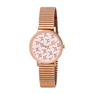 PIERRE CARDIN Women's Watch with Rose Gold Metal Case and Rose Gold Metal Band-0