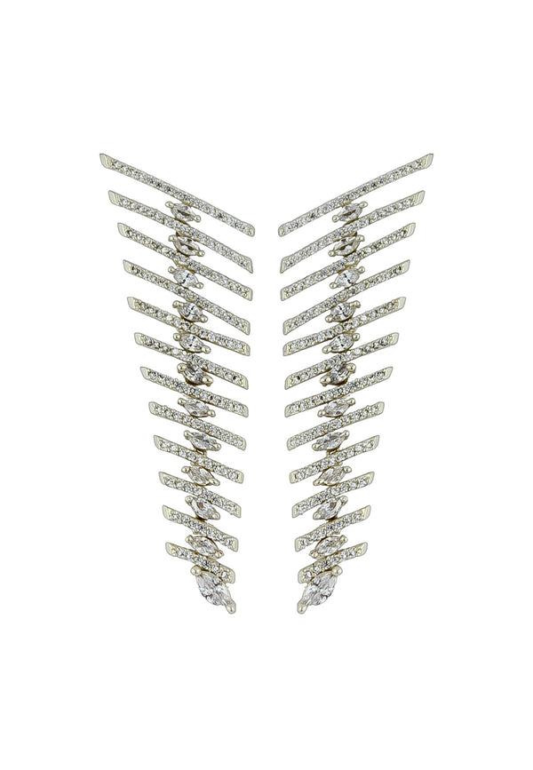 Fishbone Earrings by Bombay Sunset-7