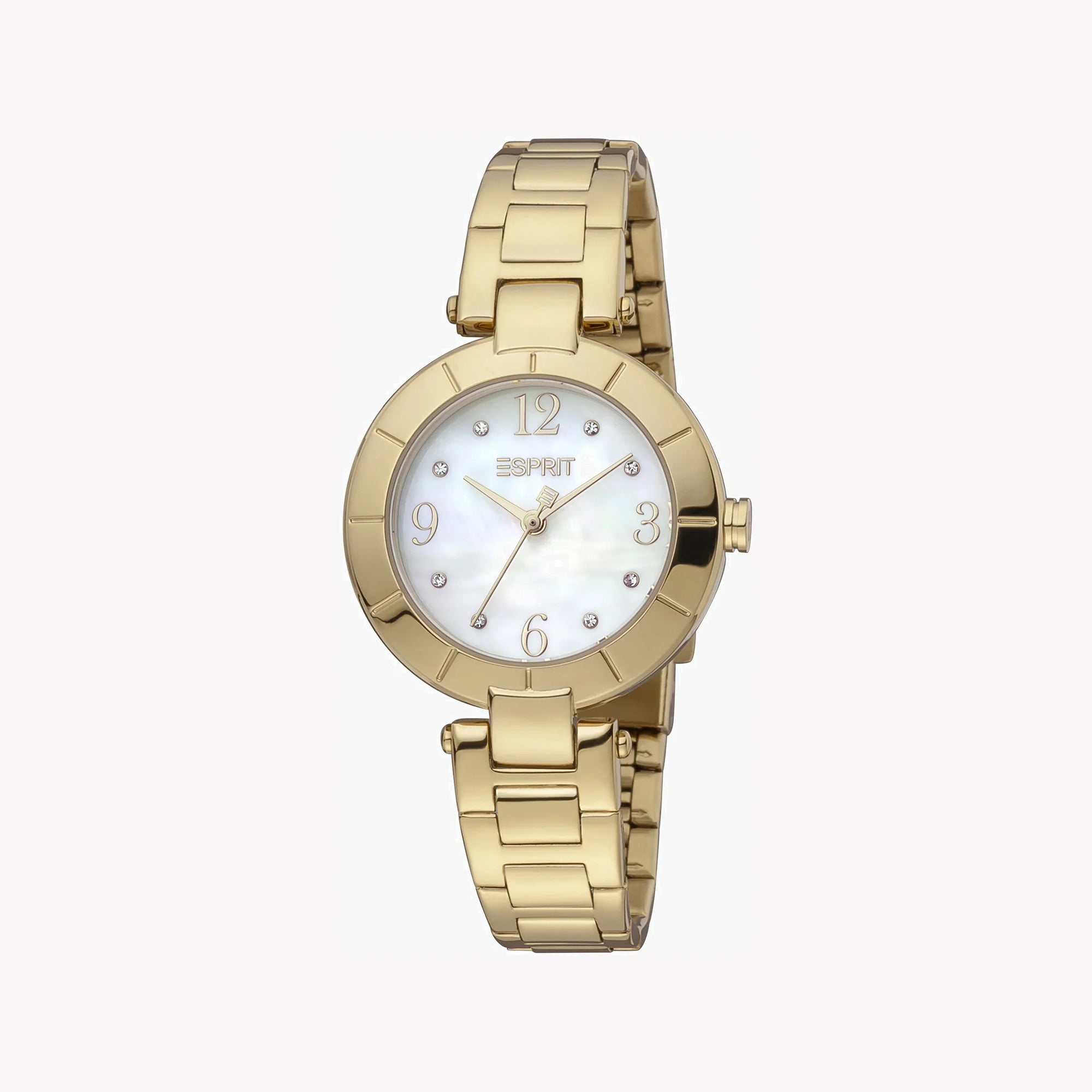 ESPRIT Women's Watch with Gold Stainless Steel Case and Gold Stainless Steel Band-1