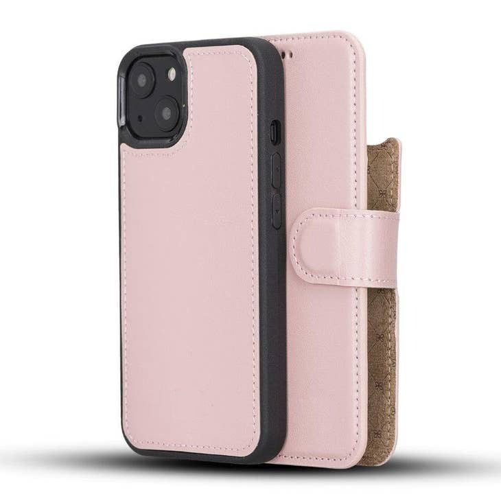 Gary Detachable Leather Wallet Case For Apple IPhone 13 Series (Set of 2)-9