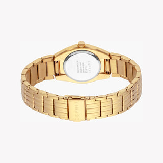 ESPRIT Women's Watch with Gold Stainless Steel Case and Gold Stainless Steel Band-2