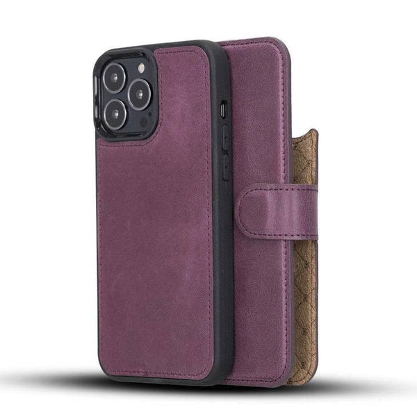 Gary Detachable Leather Wallet Case For Apple IPhone 13 Series (Set of 2)-6