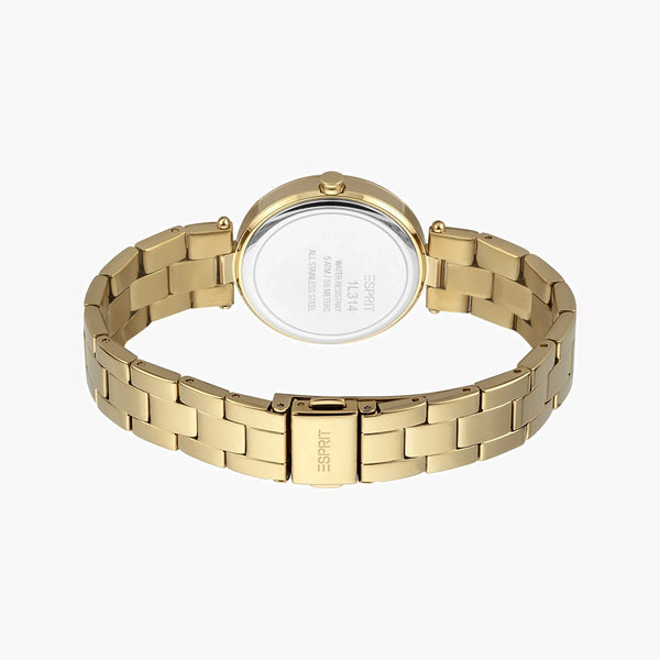 ESPRIT Women's Watch with Gold Stainless Steel Case and Gold Stainless Steel Band-2