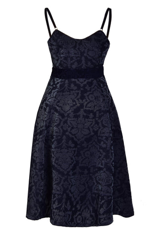 Jacquard Fit And Flare Dress-2