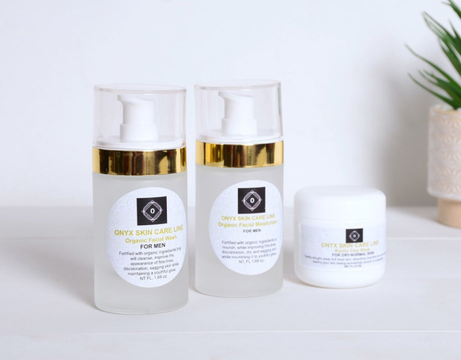 Three Step Moisturizing System - Facial Wash, Moisturizer & Kaolin Mud Mask - For WOMEN -  ITEM CODE: 601956330649-0