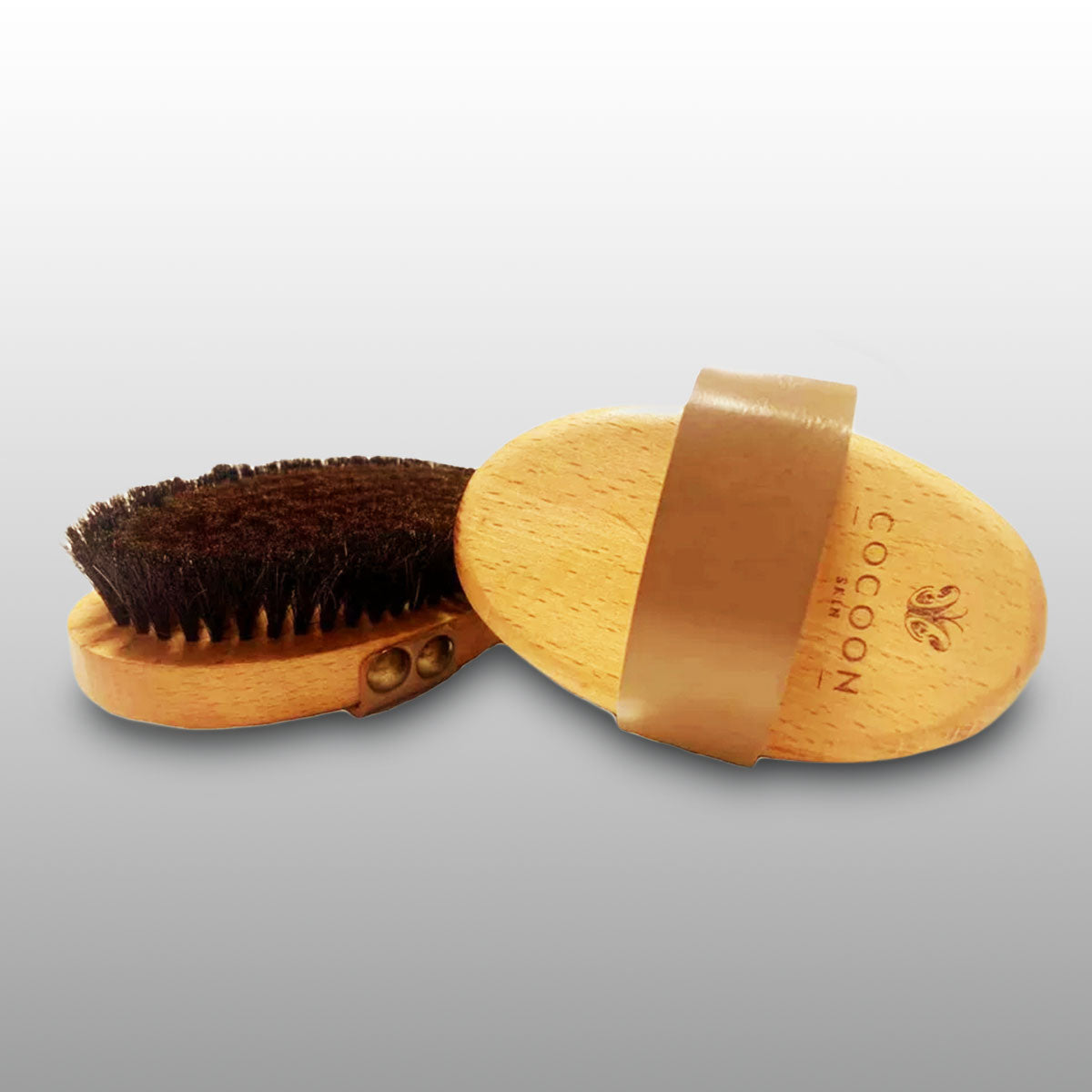 Gold Copper Dry Body Brush-0