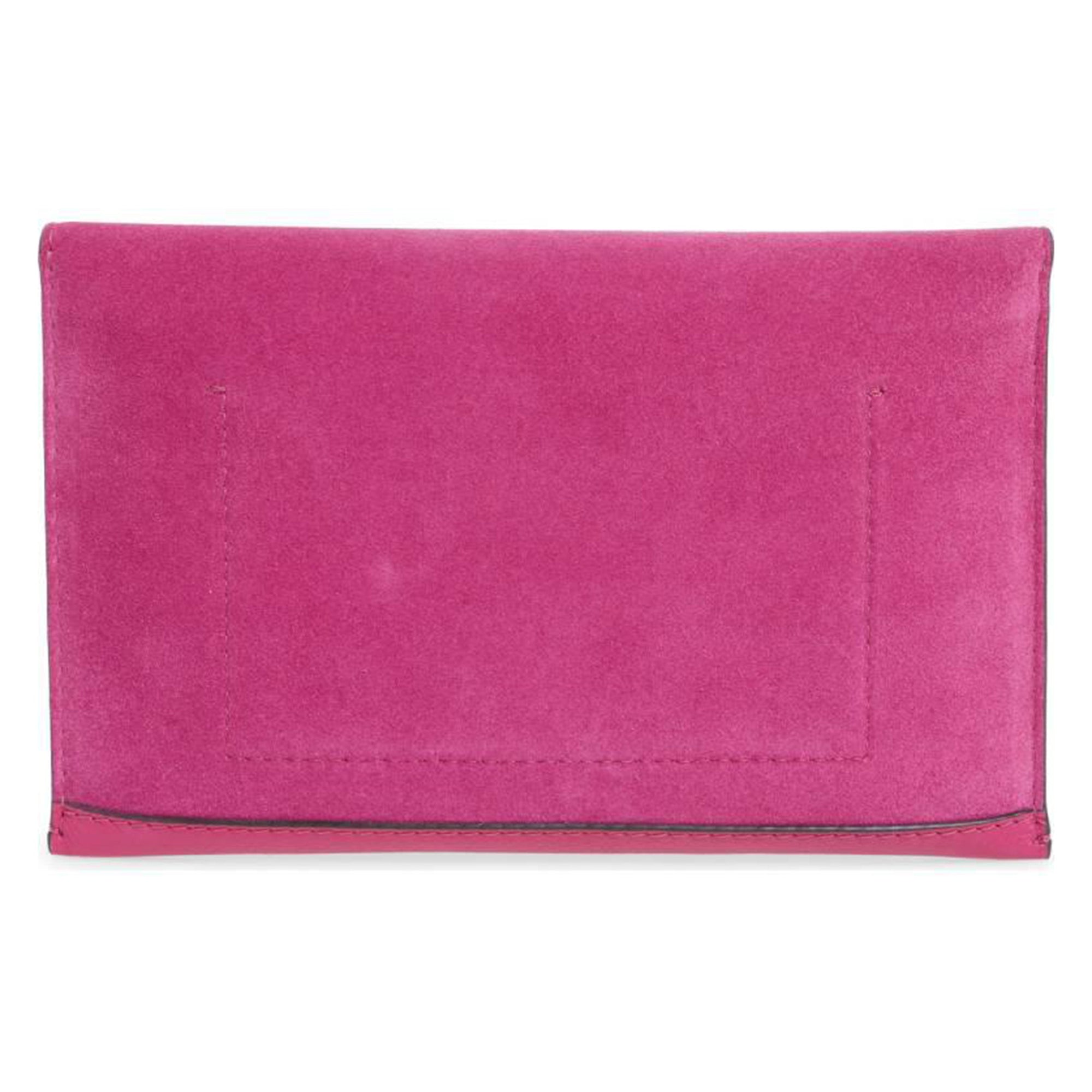 Diane Women's Real Leather Clutch Pink-1