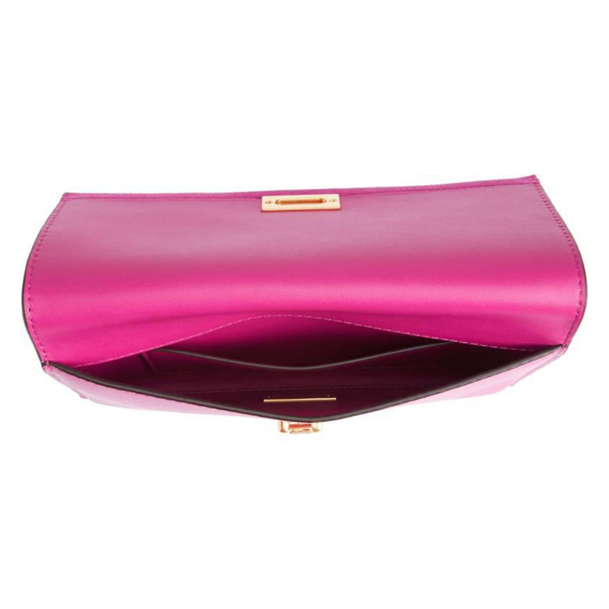 Diane Women's Real Leather Clutch Pink-4