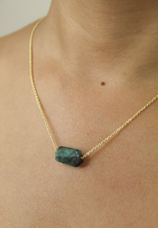 Cosmic Raw Stone Necklace by Bombay Sunset-2