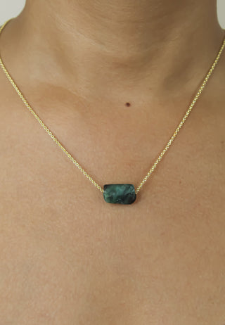 Cosmic Raw Stone Necklace by Bombay Sunset-1