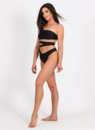 Lena Seductive Swimsuit - Black-2