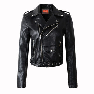 Katherine Women's Motorcycle Genuine Leather Jacket-2