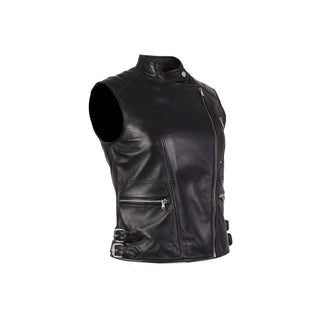 Katy Womens Bodacious Leather Vest-1