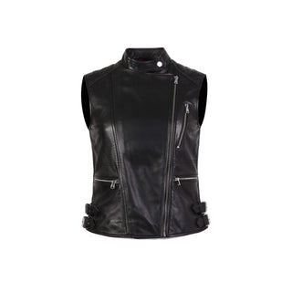 Katy Womens Bodacious Leather Vest-0