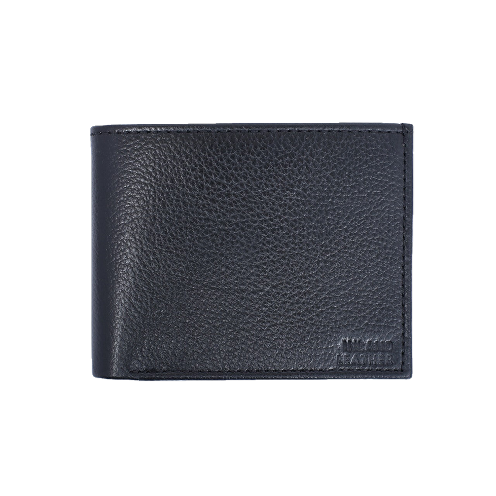 Credit Card Holder Passcase Leather Wallet-0