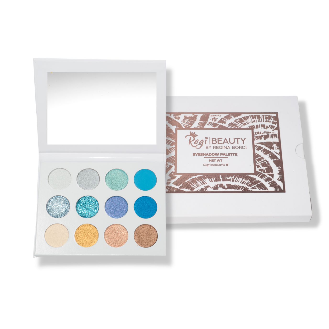 Blue Eyeshadow Palette-2