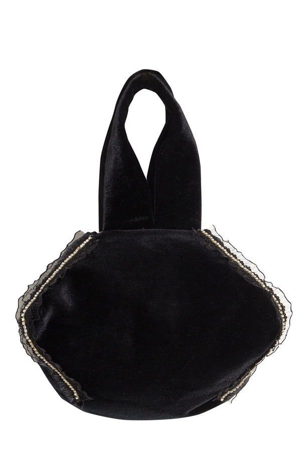 Velvet Pouch Bag-0