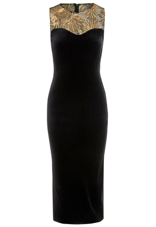 Velvet Bodycon Dress-4