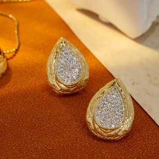 Aazuo Luxury Jewelry - 18K Yellow Gold Jewelry Set