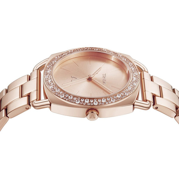 TRNDA Women's Watch with Rose Gold Stainless Steel Case and Rose Gold Stainless Steel Band-2