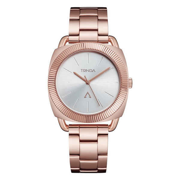 TRNDA Women's Watch with Rose Gold Stainless Steel Case and Rose Gold Stainless Steel Band-0