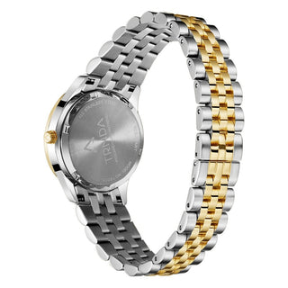 TRNDA Women's Watch with Silver Stainless Steel Case and Silver & Gold Stainless Steel Band-3