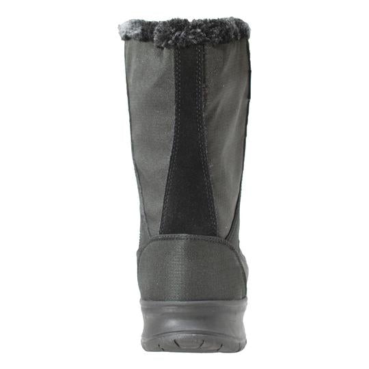 Womens Waterproof Nylon Winter Leather Boots-2