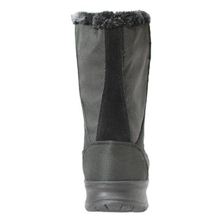 Womens Waterproof Nylon Winter Leather Boots-2