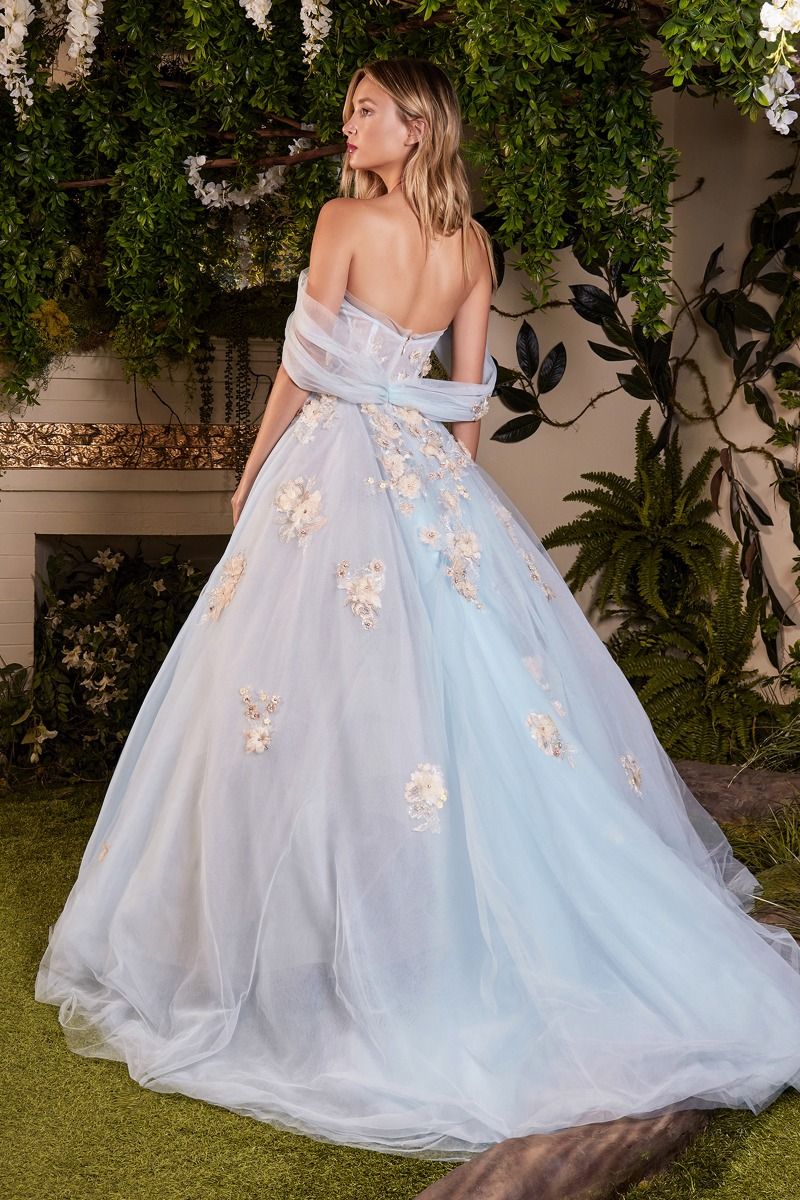 Fairytale Garden Couture Ball Gown-3