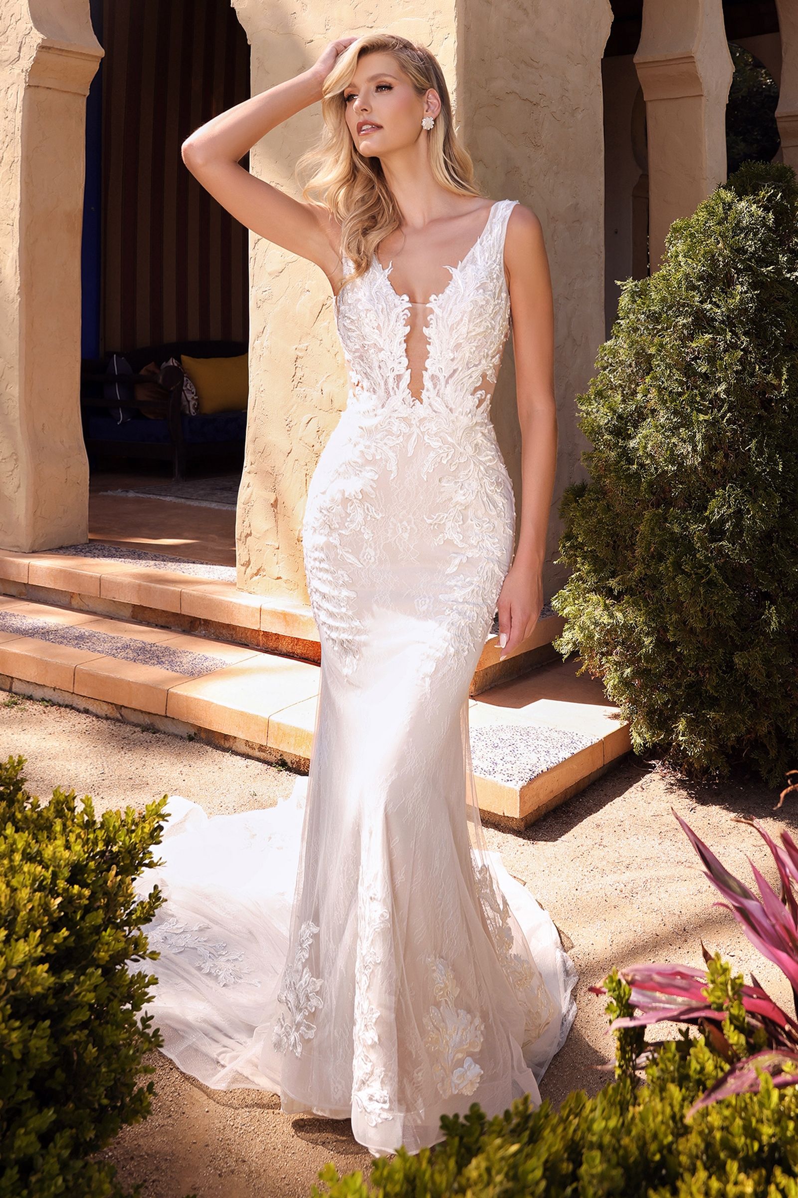 Avery Lace Wedding Gown-0