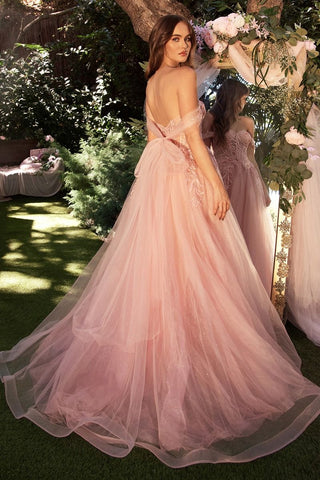 Layered Tulle Ball Gown-1