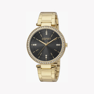 ESPRIT Women's Watch with Gold Stainless Steel Case and Gold Stainless Steel Band-0