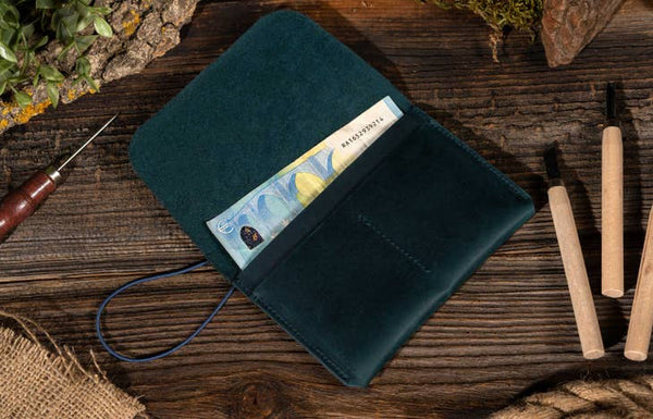 Douglas Genuine Leather Passport Cover With Strap-3