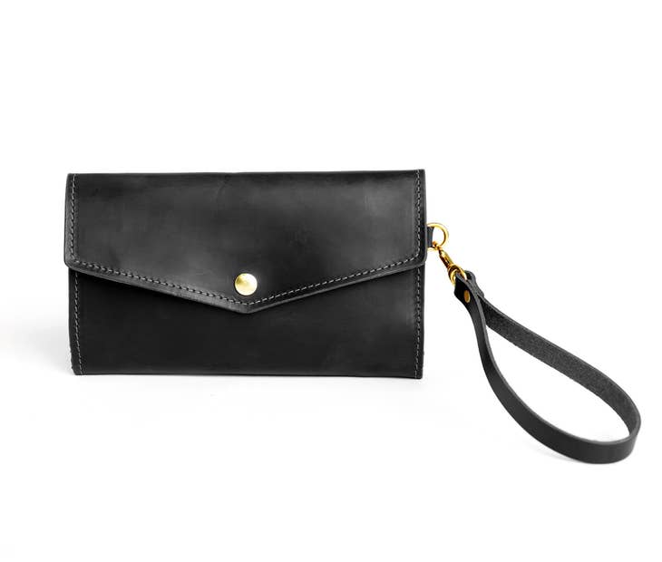 Pamela Women's Trifold Leather Clutch Wallet-0