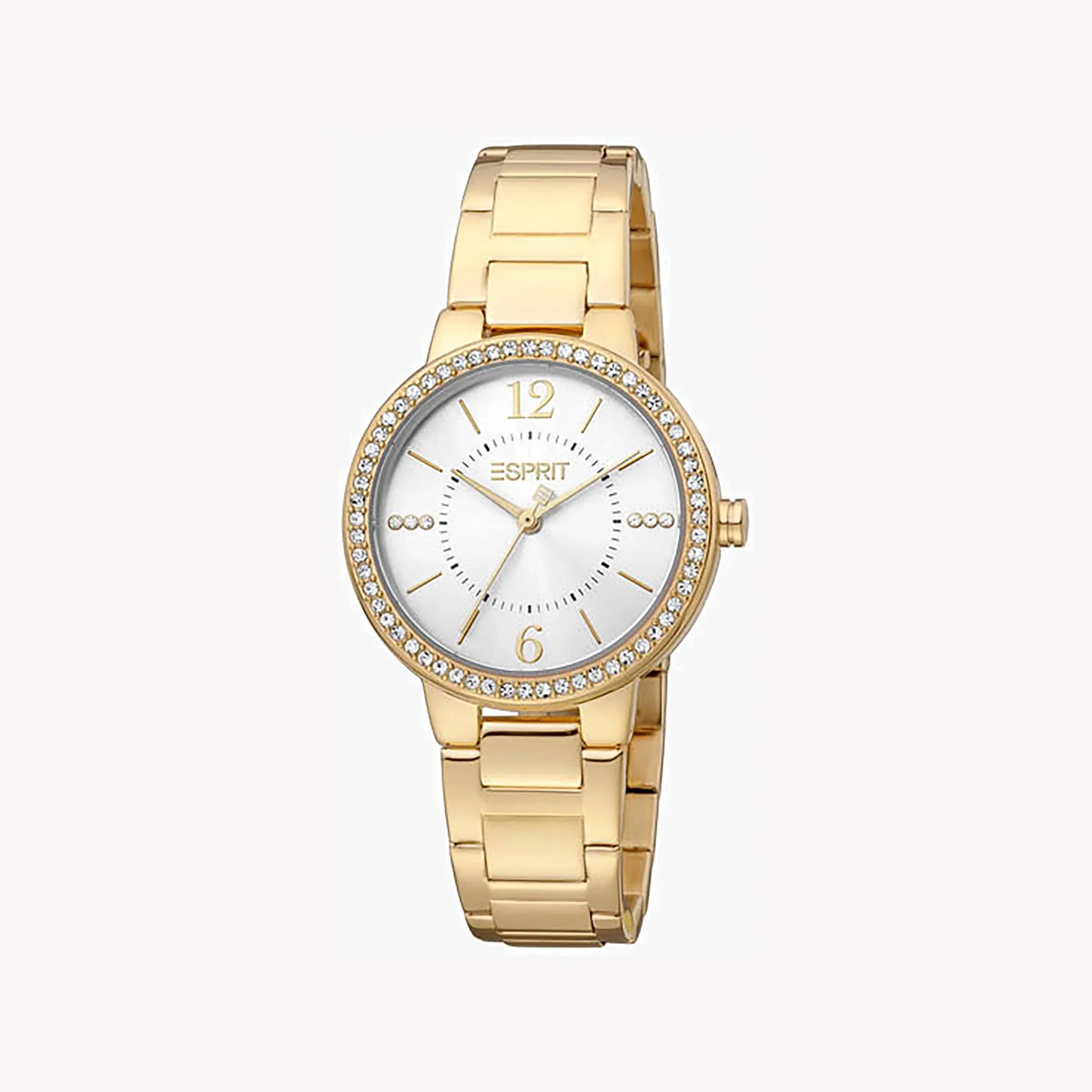 ESPRIT Women's Watch with Gold Stainless Steel Case and Gold Stainless Steel Band-1