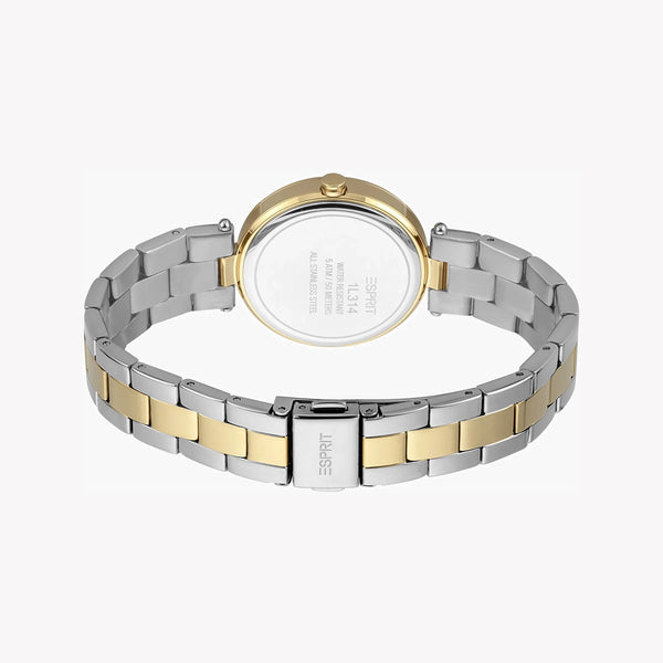 ESPRIT Women's Watch with Silver Stainless Steel Case and Silver & Gold Stainless Steel Band-2