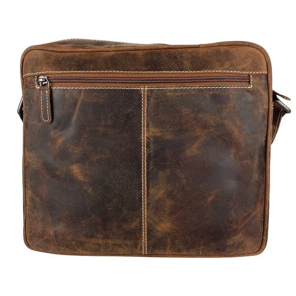 Samuel Buffalo Leather Men's Shoulder Bag-1