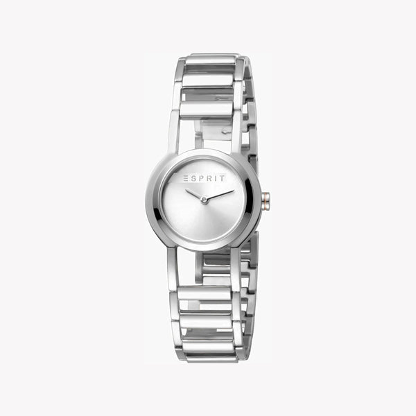 ESPRIT Women's Watch with Silver Stainless Steel Case and Silver Stainless Steel Band-0