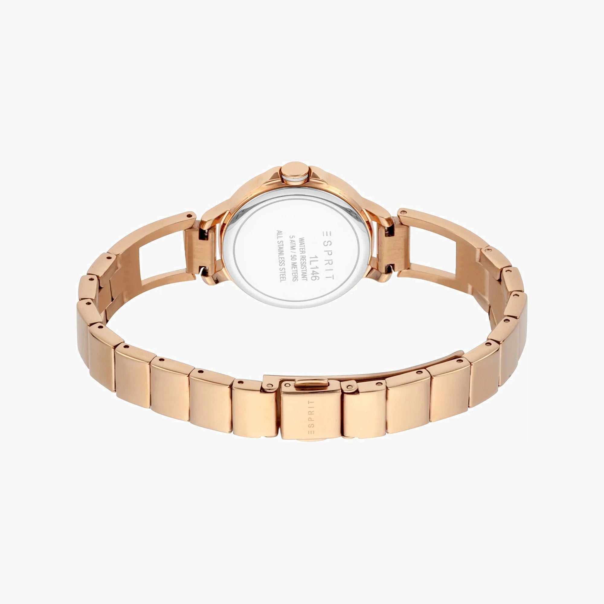 ESPRIT Women's Watch with Rose Gold Stainless Steel Case and Rose Gold Stainless Steel Band-2