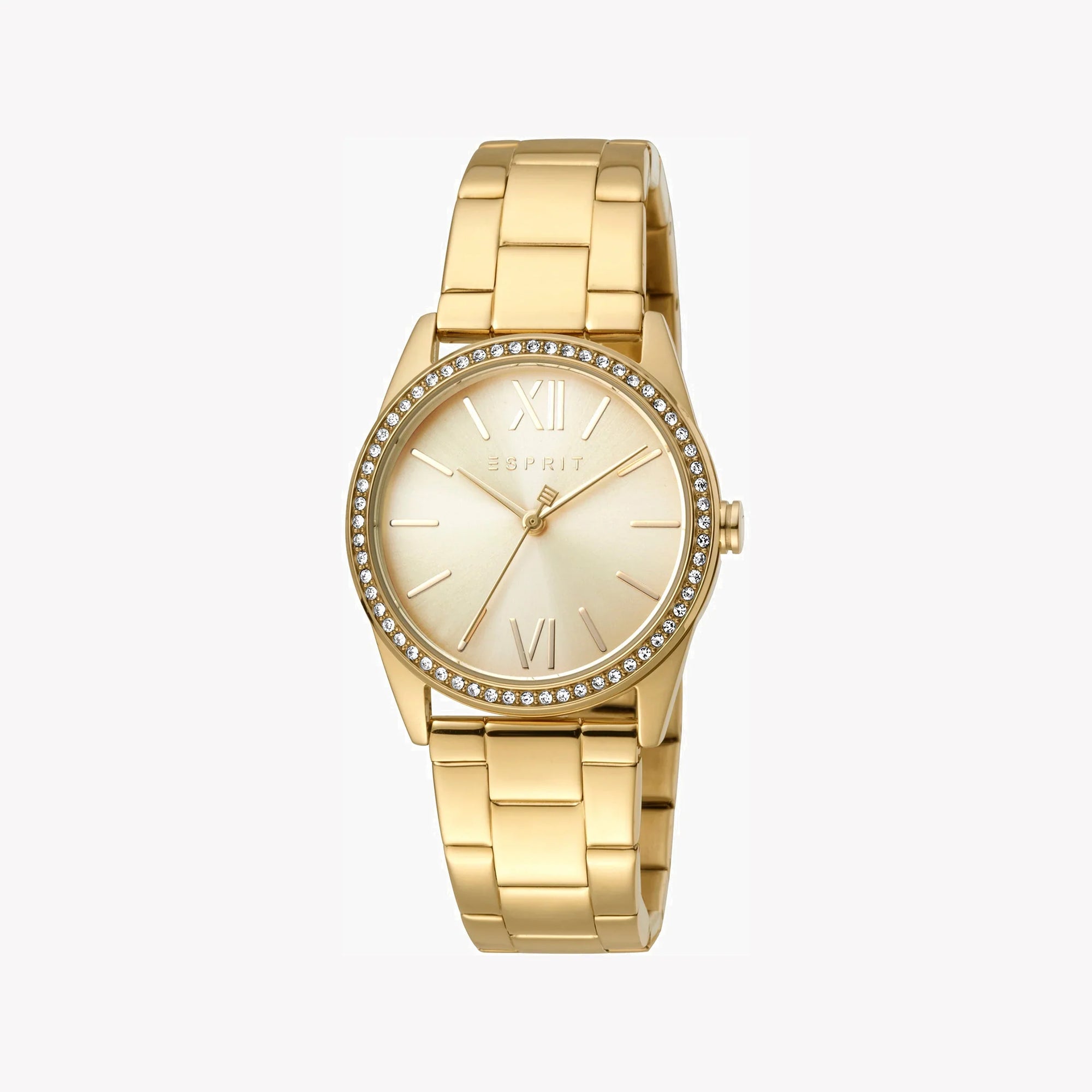 ESPRIT Women's Watch with Gold Stainless Steel Case and Gold Stainless Steel Band-0