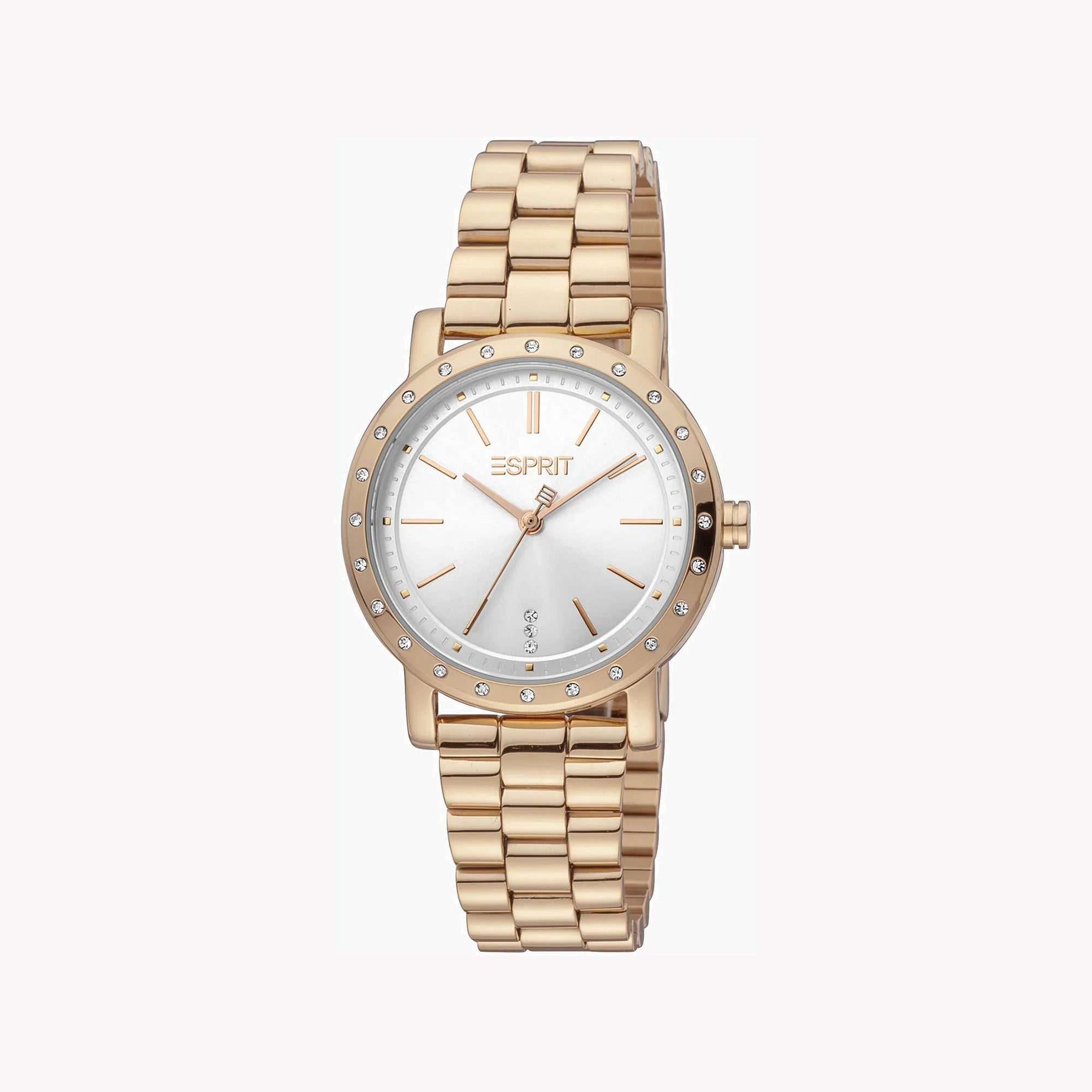 ESPRIT Women's Watch with Rose Gold Stainless Steel Case and Rose Gold Stainless Steel Band-1