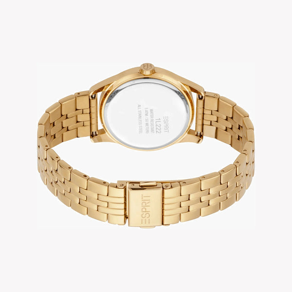 ESPRIT Women's Watch with Gold Stainless Steel Case and Gold Stainless Steel Band-2