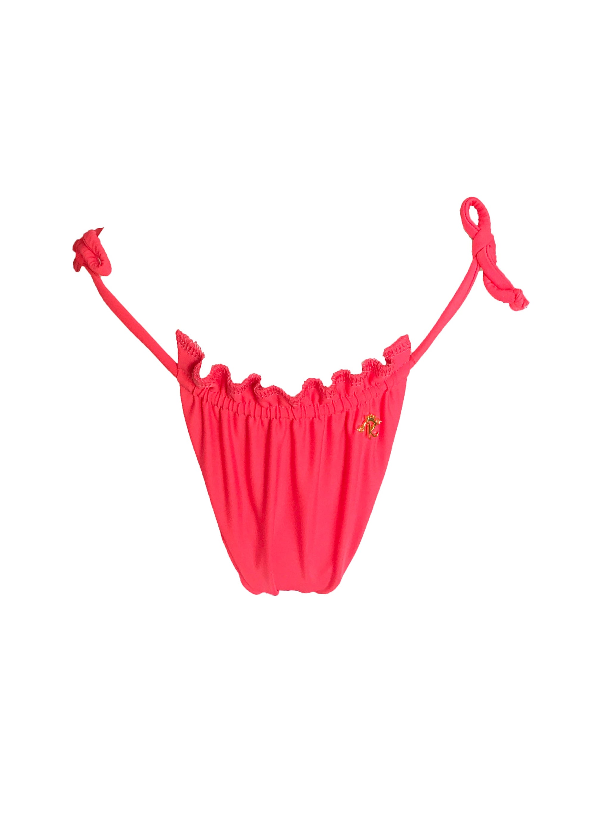 Candy Thong Bottom - Coral-0