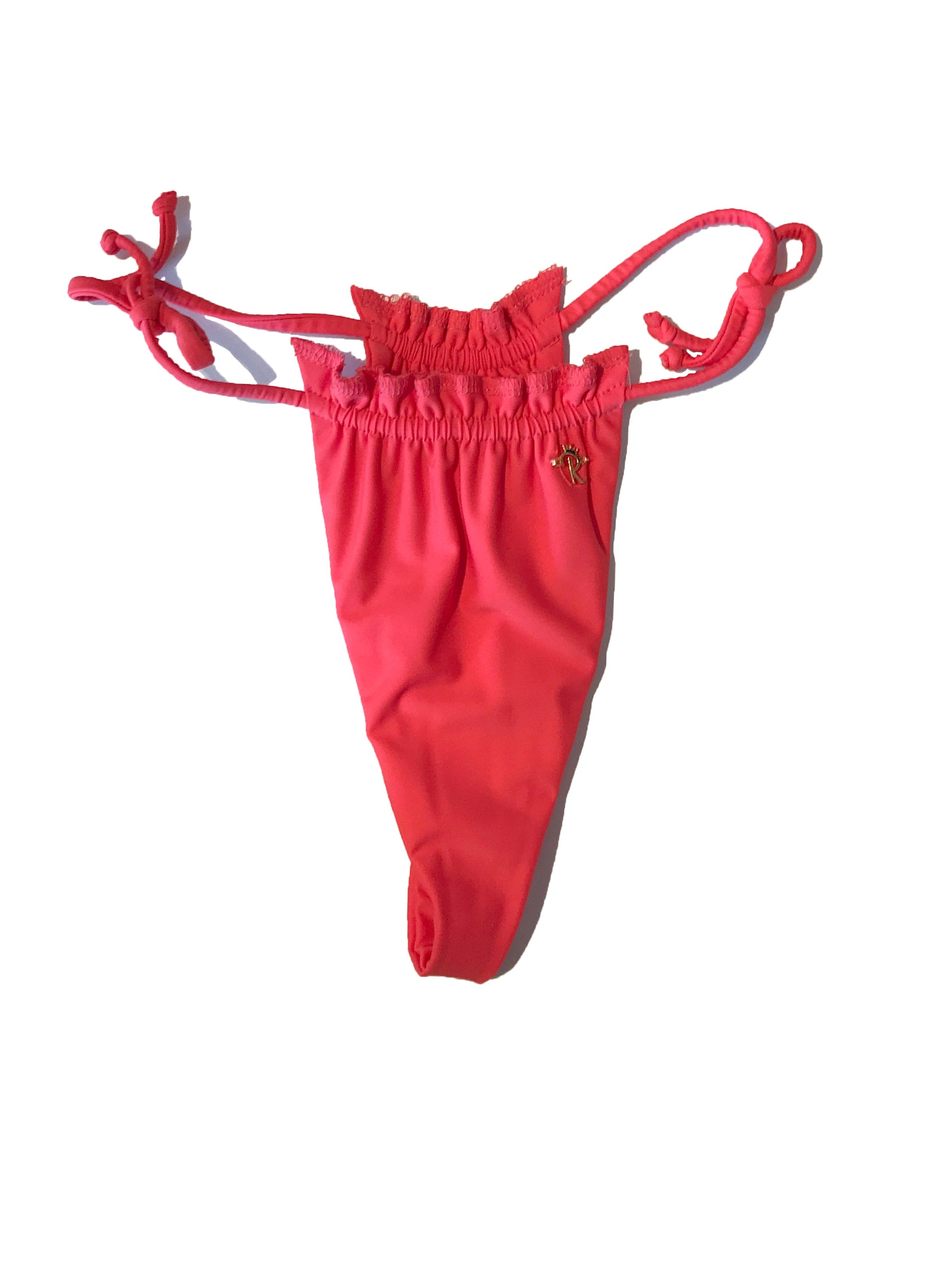 Candy Thong Bottom - Coral-3