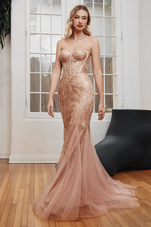 Strapless Mermaid Gown-4