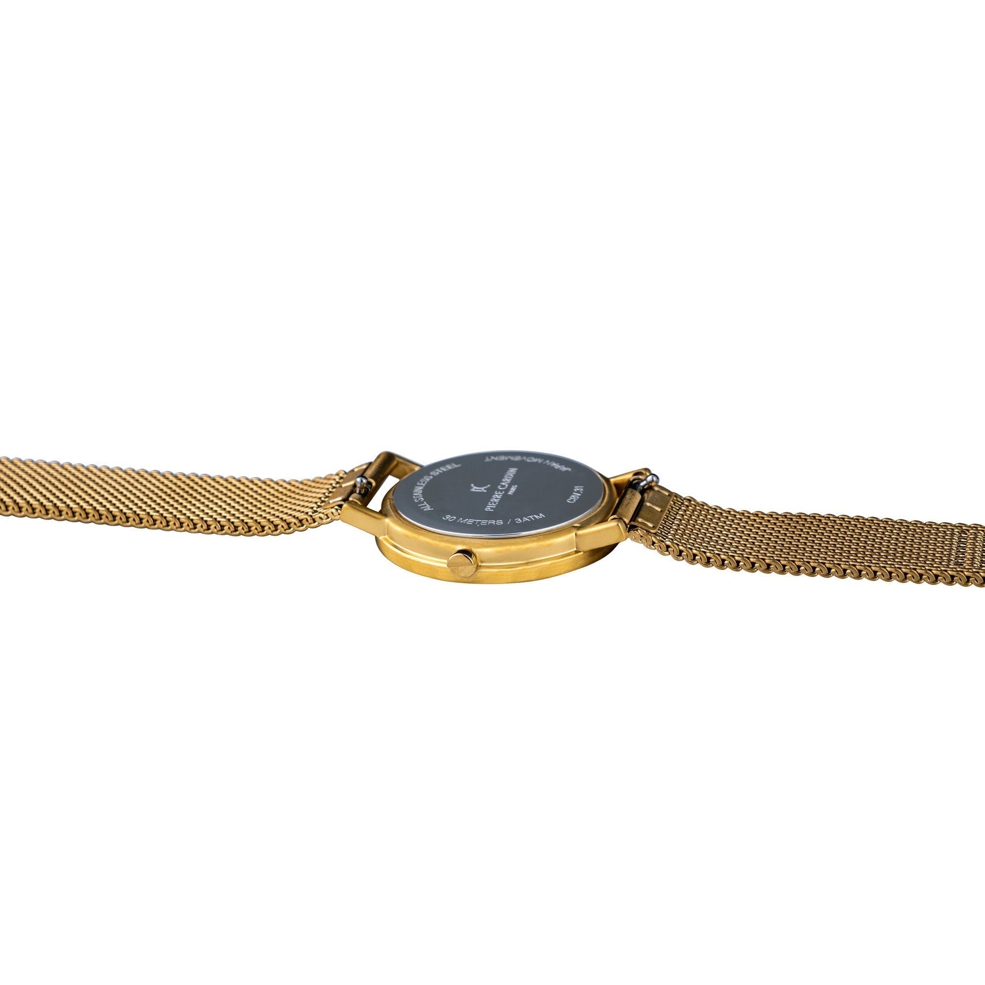 PIERRE CARDIN Women's Watch with Gold Stainless Steel Case and Gold Stainless Steel Band-3