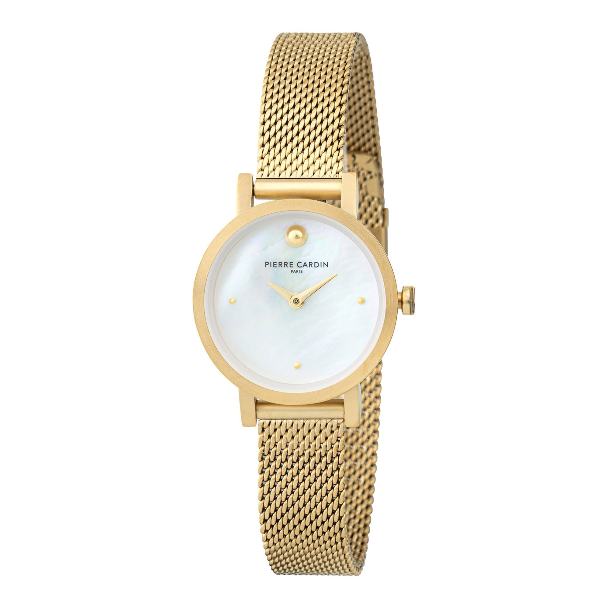 PIERRE CARDIN Women's Watch with Gold Stainless Steel Case and Gold Stainless Steel Band-0