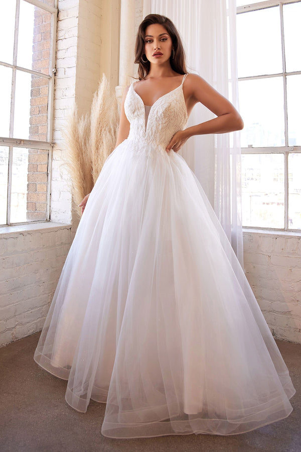 Layered Tulle Bridal Gown-4