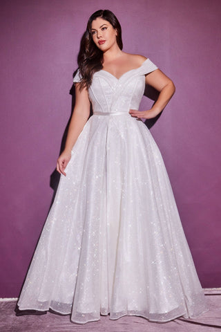 Glitter Bridal Ball Gown-0