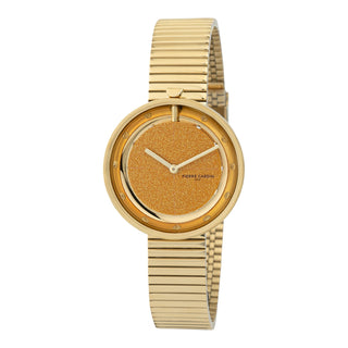 PIERRE CARDIN Women's Watch with Gold Stainless Steel Case and Gold Stainless Steel Band-0